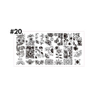 stamping plate uñas