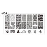 stamping plate uñas