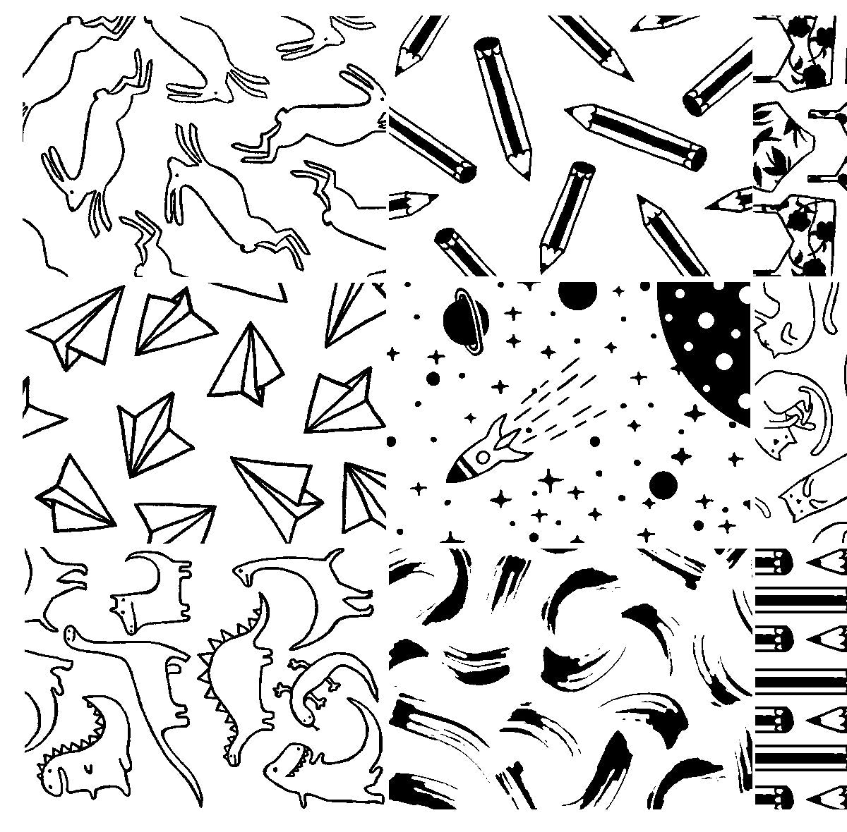 Placa de estampación uñas