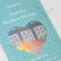 plantilla de vinilo para uñas stencil nail art