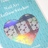 plantilla de vinilo para uñas stencil nail art