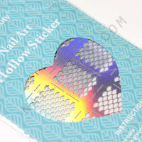 plantilla de vinilo para uñas stencil nail art