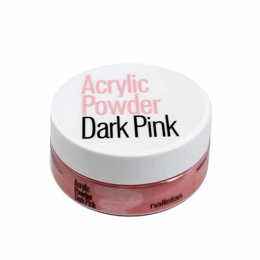 Polvo acrílico rosa oscuro