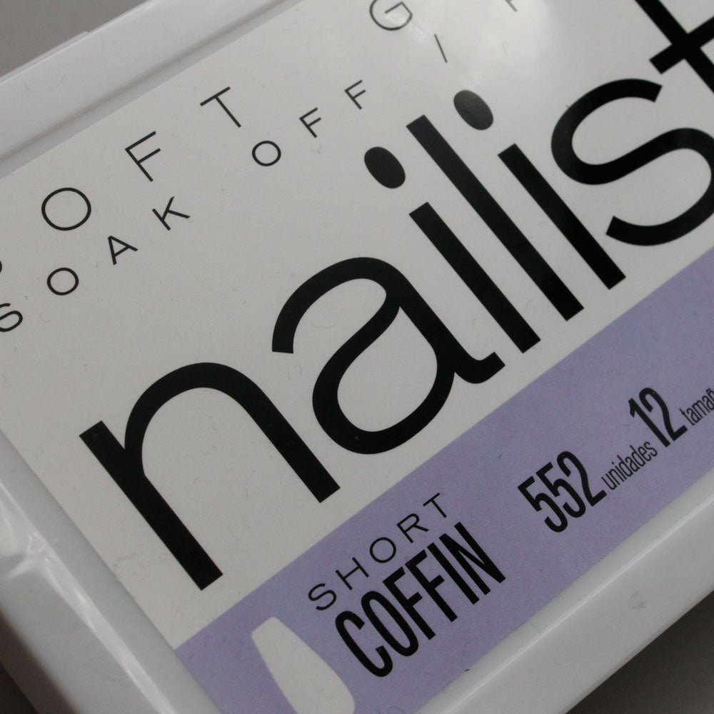 Embouts en gel souple Premium | Coffin court 552 unités