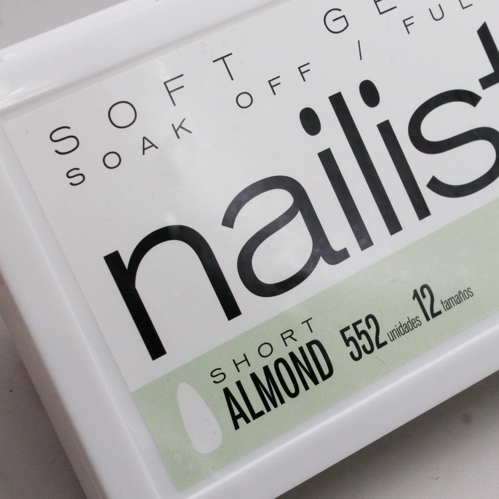 Soft Gel Tips Premium | Short Almond 552 uds